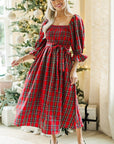 Jazmin Waist Flared Midi Dress