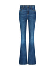 Indigo High Rise Flared Jeans