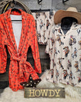 Vintage Cowgirl Women's Western Pajama Set