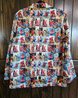 Baha Ranch Cowboy Collage Women's Western Blazer