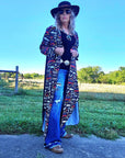 Baha Ranch Rodeo Vegas Women's Western Duster Dress
