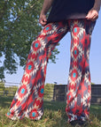 Baha Ranch Sedona Aztec Flare Pants