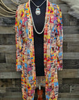 Baha Ranch Vintage Rodeo Poster Lightweight Cardigan