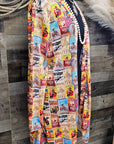 Baha Ranch Vintage Rodeo Poster Lightweight Cardigan