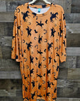 Baha Ranch Lucky Rodeo Oversized Sleep shirt