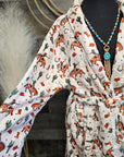 Baha Ranch Cowboy Ranch Western Robe