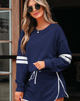 Sophia Shoulder Pullover Mini Skirt