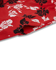 Floral Orchid Pareu Sundress With Pockets And Adjustable Straps