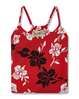 Floral Orchid Pareu Sundress With Pockets And Adjustable Straps