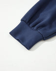 Zariyah Block Patchwork Drawstring Hoodie