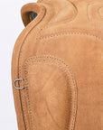 Sp101-F Baretek English Leather Bareback Horse Saddle Pad Trail Riding