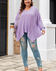 Rivka Exposed Seam Flowy PLUS Top