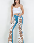 Rodeo Bell Bottom Jean in Light Denim