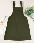 Alexis Front Pockets Corduroy Overall Dress.