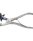 Hilason New Revolving 6 Tube Leather Punch Stainless Steel
