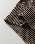 Aria Knit Sleeve Casual Sweater