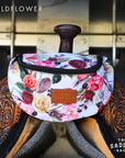 Compact Clip On Saddle Bag With Zipper Closure