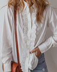 Zyla Turn Down Collar Shirt