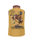 Baha Ranch How Bout Them Cowboys Serape Women's Western Puffy Vest