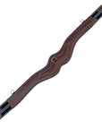 ExionPro 'AdaptLine' Wave Over Lay Girth - Navy Blue Elastic with White Lines