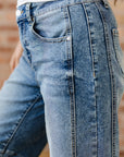 Milena Seam Detail Shift Jeans
