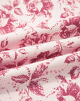 Floral Denim High Waist Pants