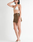 CROCHET COVER UP SKIRT