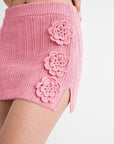 MINI CROCHET SKIRT