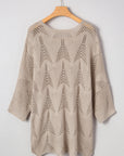 Ava 8 Sleeve Casual Sweater