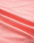 Flower Patch Exposed Seam 3/4 Sleeve T-Shirt