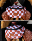 Compact Clip On Saddle Bag With Zipper Closure