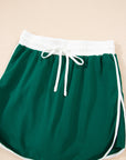 Varsity Stripe Pullover and Mini Skirt Set