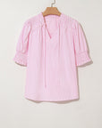 Gemma Puff Half Sleeve Blouse