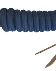 AJ Tack 9 Foot Nylon Lead Rope with Leather Popper