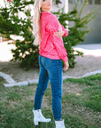 Tie Dye Long Sleeve Pullover Sweatshirt