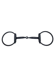 Black Steel Snaffle with Copper Inlay