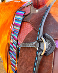 BuckStitch Betty Tack Set Turquoise/Black
