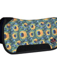 32X32 Peacock Hilason Equi Lok Elite Series Trail Horse Saddle Pad Made In Usa