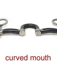 AJ Tack Double Rein Correction Short Shank Bit