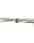 AJ Tack Offset Dee Ring Snaffle Bit with Star Concho