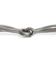 AJ Tack Dee Ring Snaffle Bit with Cross Concho