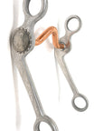 AJ Tack Copper Medium Port Grazing Bit