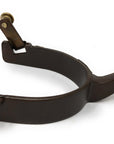 AJ Tack Men's Antique Brown Longhorn Spurs