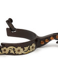 AJ Tack Men's Floral Engraved Spurs