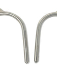 AJ Tack Ladies Stainless Steel Slip On Bumper Spurs
