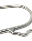 AJ Tack Ladies Stainless Steel Slip On Bumper Spurs