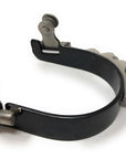 AJ Tack Ladies Black Horizontal Rowels Bumper Spurs