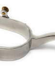 AJ Tack Men's Stainless Steel Offset Southwest Spurs