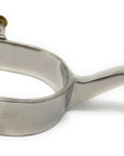AJ Tack Men's Stainless Steel Offset Pleasure Horse Spurs
