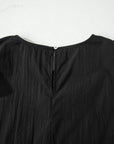 Amani Short Sleeve Textured Blouse